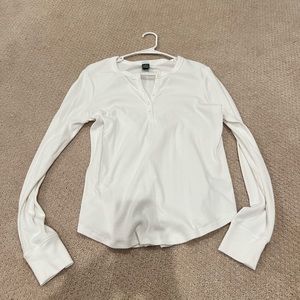 Long sleeve ribbed tee